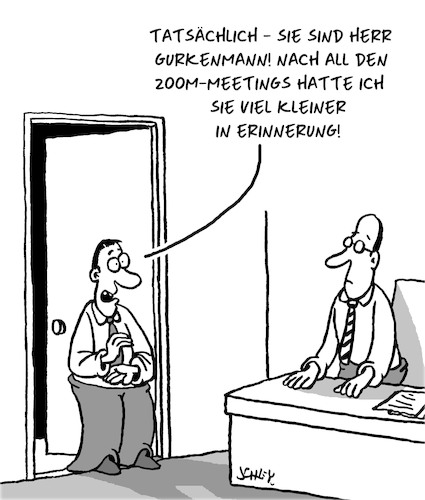 Cartoon: Nach dem Home Office (medium) by Karsten Schley tagged home,office,büro,arbeit,kollegen,business,wirtschaft,realität,corona,gesellschaft,home,office,büro,arbeit,kollegen,business,wirtschaft,realität,corona,gesellschaft