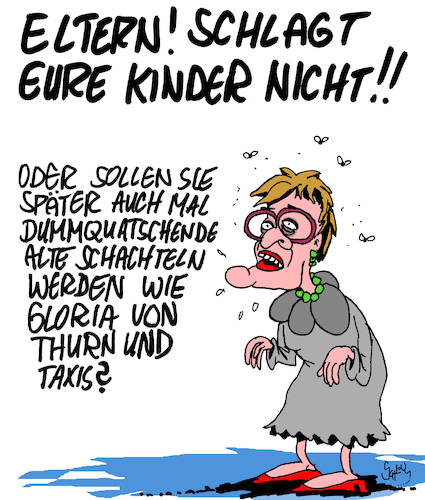 Nicht schlagen!! Nicht schlagen!!