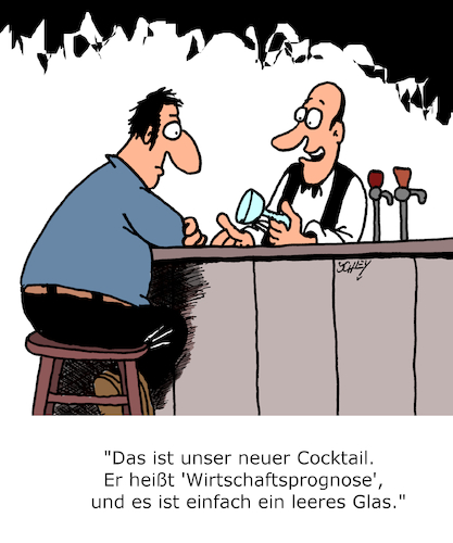 Cartoon: Nur im Vollsuff (medium) by Karsten Schley tagged bars,pubs,wirtschaft,zukunft,wirtschaftsprognosen,alkohol,gesellschaft,medien,politik,bars,pubs,wirtschaft,zukunft,wirtschaftsprognosen,alkohol,gesellschaft,medien,politik