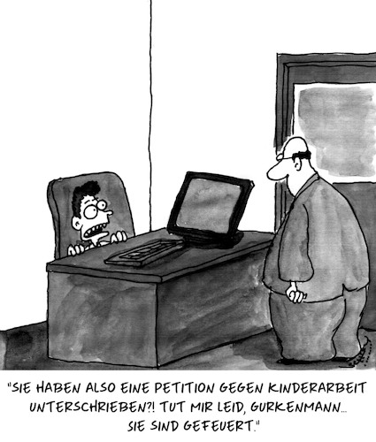 Cartoon: Petition (medium) by Karsten Schley tagged arbeitgeber,arbeitnehmer,wirtschaft,business,karriere,kinderarbeit,büro,industrie,soziales,arbeitslosigkeit,gesellschaft,arbeitgeber,arbeitnehmer,wirtschaft,business,karriere,kinderarbeit,büro,industrie,soziales,arbeitslosigkeit,gesellschaft