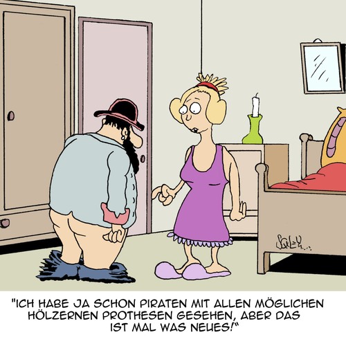 Cartoon: Piraten (medium) by Karsten Schley tagged gesundheit,männer,frauen,piraten,liebe,prostitution,prothesen,beziehungen,gesundheit,männer,frauen,piraten,sex,liebe,prostitution,prothesen,beziehungen