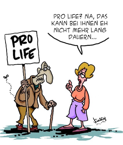 Cartoon: Pro und Contra (medium) by Karsten Schley tagged abtreibung,frauenrechte,selbstbestimmung,politik,philosophie,medizin,wissenschaft,gesellschaft,abtreibung,frauenrechte,selbstbestimmung,politik,philosophie,medizin,wissenschaft,gesellschaft