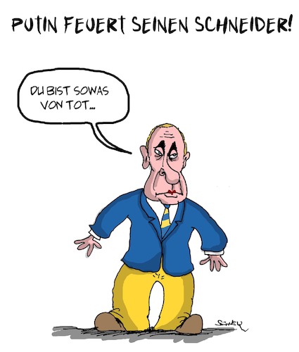 Putin und sein Schneider Putin und sein Schneider