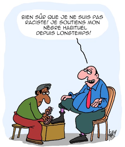 Racisme By Karsten Schley | Philosophy Cartoon | TOONPOOL