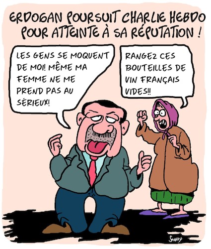 Rire a Erdogan