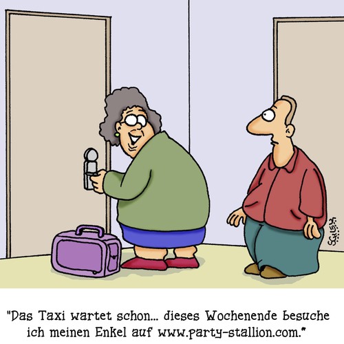 Cartoon: Schönes Wochenende (medium) by Karsten Schley tagged familie,grosseltern,enkel,technik,computer,internet,reisen,websites,alter,familie,grosseltern,enkel,technik,computer,internet,reisen,websites,alter