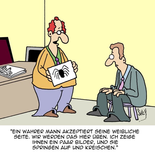 Sei ein MANN! Sei ein MANN!