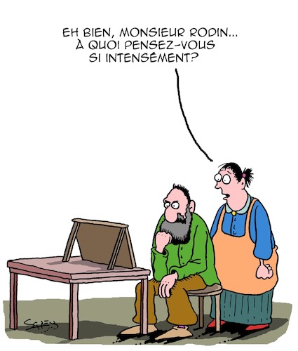 Silence ! Il reflechit. Silence ! Il reflechit.