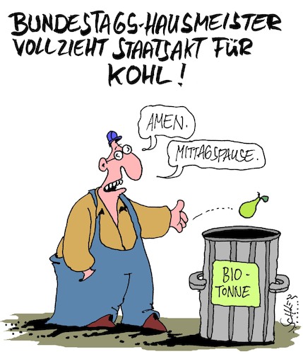 Staatsakt für Kohl Staatsakt für Kohl