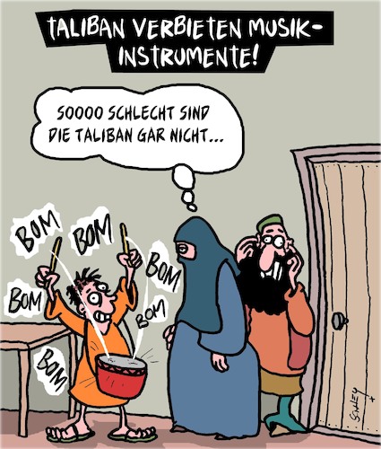 Taliban verbieten Musik