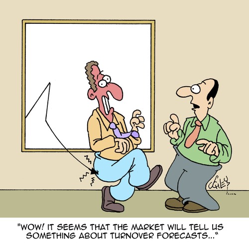 Cartoon: The Markets Message (medium) by Karsten Schley tagged markets,investments,investors,stockholders,stocks,economy,business,money,turnover,profits,markets,investments,investors,stockholders,stocks,economy,business,money,turnover,profits
