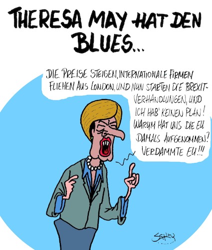 Theresa hat den Blues Theresa hat den Blues