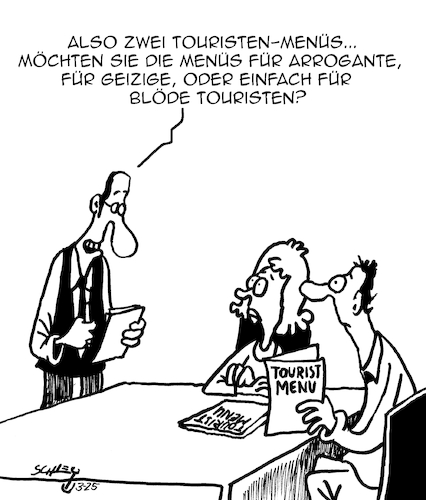 Touristen-Menü Touristen-Menü