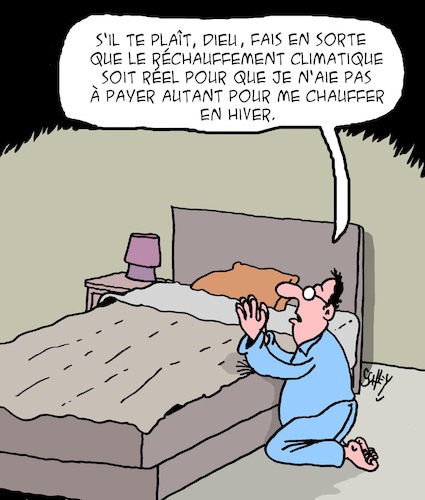 Cartoon: Une Priere (medium) by Karsten Schley tagged dieu,climat,environnement,couts,energie,gaz,russie,pauvrete,societe,politique,dieu,climat,environnement,couts,energie,gaz,russie,pauvrete,societe,politique