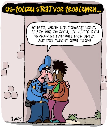 Cartoon: US-Polizisten (medium) by Karsten Schley tagged usa,polizei,farbige,polizeigewalt,justiz,tod,rassismus,gesellschaft,liebe,politik,homosexualität,medien,usa,polizei,farbige,polizeigewalt,justiz,tod,rassismus,gesellschaft,liebe,politik,homosexualität,medien