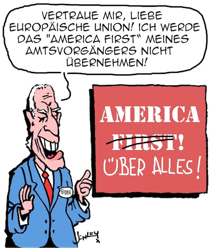 Vertraut Biden!