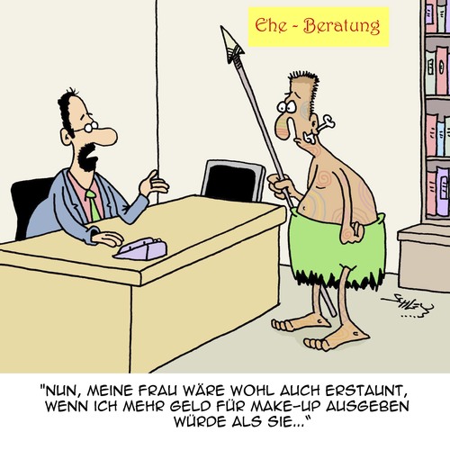 Cartoon: Voll teuer! (medium) by Karsten Schley tagged ehe,liebe,männer,frauen,eheberatung,eheprobleme,beziehungen,körperschmuck,berater,ehe,liebe,männer,frauen,eheberatung,eheprobleme,beziehungen,körperschmuck,berater