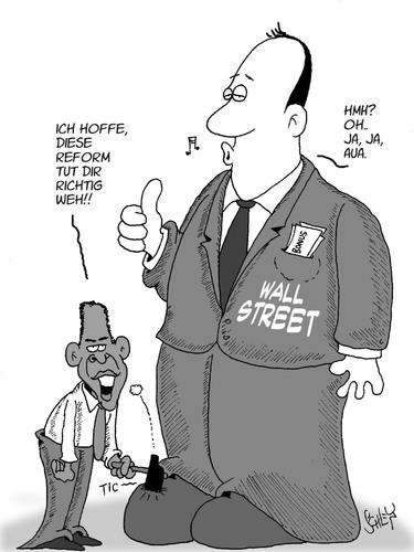 Cartoon: Wall Street Reform (medium) by Karsten Schley tagged wall,street,spekulanten,finanzkrise,finanzmärkte,wirtschaft,wall street,spekulanten,finanzkrise,finanzmärkte,wirtschaft,finanzen,geld,wall,street