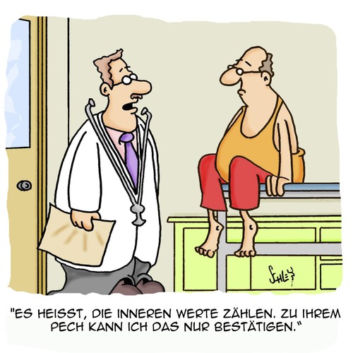 Cartoon: Was WIRKLICH zählt (medium) by Karsten Schley tagged ärzte,medizin,patienten,gesundheit,gesundheitssystem,krankheiten,gesellschaft,ärzte,medizin,patienten,gesundheit,gesundheitssystem,krankheiten,gesellschaft