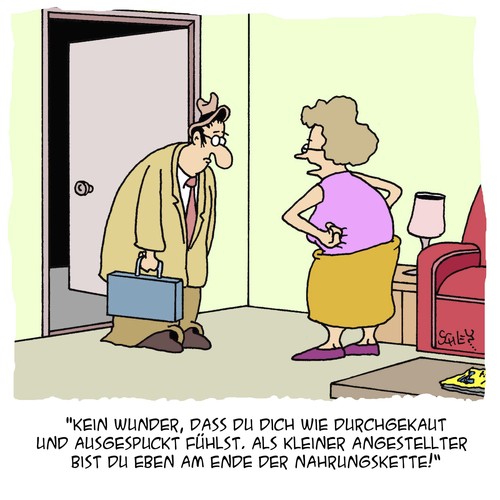 Cartoon: Wie fühlst du dich? (medium) by Karsten Schley tagged jobs,arbeit,arbeitgeber,arbeitnehmer,stress,belastung,karriere,familie,männer,frauen,angestellte,liebe,ehe,jobs,arbeit,arbeitgeber,arbeitnehmer,stress,belastung,karriere,familie,männer,frauen,angestellte,liebe,ehe