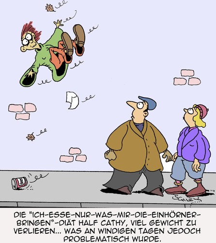 Cartoon: Windig (medium) by Karsten Schley tagged ernährung,diäten,veganer,vegetarier,mode,mythen,aberglaube,gesundheit,gewicht,ernährung,diäten,veganer,vegetarier,mode,mythen,aberglaube,gesundheit,gewicht