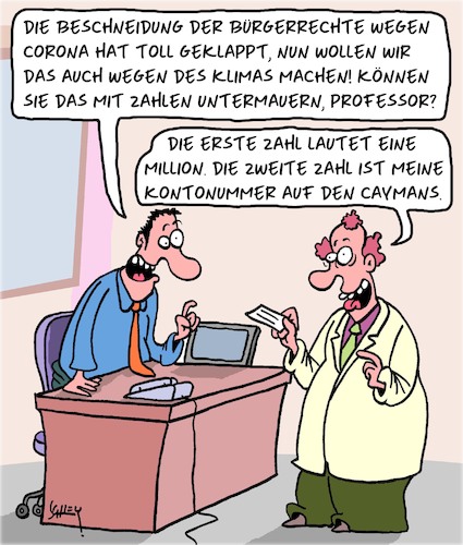 Cartoon: Zahlen bitte! (medium) by Karsten Schley tagged corona,klimawandel,wissenschaft,politik,geld,bürgerrechte,gesellschaft,corona,klimawandel,wissenschaft,politik,geld,bürgerrechte,gesellschaft