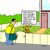 Cartoon: Artenschutz (small) by Karsten Schley tagged recht,tiere,natur,gesellschaft,tierschutz,post