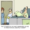 Cartoon: Auf der Suche... (small) by Karsten Schley tagged logistik,transport,zustellung,pakete,paketzustellung,gesundheit,operationen,krankenhäuser,ärzte,ärztepfusch,patienten,post