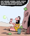 Cartoon: Auferstehung (small) by Karsten Schley tagged religion,jesus,glaube,bibel,christentum,auferstehung,gott