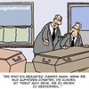 Cartoon: Begabung (small) by Karsten Schley tagged karriere,begabung,talent,jobs,arbeit,business,wirtschaft,arbeitgeber,arbeitnehmer,handwerk,tod,kunden,kundenfreundlichkeit