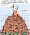 Cartoon: Beste Regierung ever!! (small) by Karsten Schley tagged regierung,subventionen,subventionsabbau,restriktionen,auflagen,landwirtschaft,inkompetenz,existenzvernichtung,proteste,ernährung,produktion,preise,deutschland