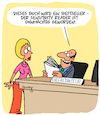 Cartoon: Bestseller (small) by Karsten Schley tagged sensitivity,reader,literatur,kultur,politik,zensur,willkür,medien,bücher,tv,filme,bevormundung,freiheit,gesellschaft