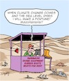 Cartoon: Big Business (small) by Karsten Schley tagged climate,change,sea,levels,business,sales,economy,money,environment,nature,society