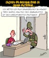 Cartoon: Biologie (small) by Karsten Schley tagged dictateurs,politique,democratie,medias,caricaturistes,journalistes