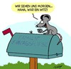 Cartoon: Bis Morgen! (small) by Karsten Schley tagged tiere,natur,insekten,gesellschaft,leben,deutschland,biologie