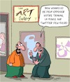 Cartoon: Censure (small) by Karsten Schley tagged art,censure,fanatisme,internet,religion,politique