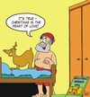 Cartoon: Christmas (small) by Karsten Schley tagged christmas santa reindeers love