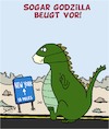 Cartoon: Corona - Vorbeugung hilft! (small) by Karsten Schley tagged corona,vorbeugung,gesundheit,medien,politik,filme,godzilla,horror,unterhaltung,gesellschaft