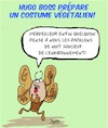Cartoon: Costume vegetalien (small) by Karsten Schley tagged mode,vetements,business,economie,environnement