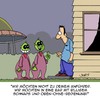 Cartoon: Der Anführer (small) by Karsten Schley tagged aliens,weltraum,science,fiction,politik,tourismus,reisen,alkohols,bars,pubs