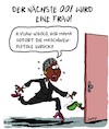 Cartoon: Der nächste James Bond (small) by Karsten Schley tagged filme,unterhaltung,frauen,jamed,bond,traditionen,literatur,lashana,lynch