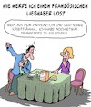 Cartoon: Die Waffen einer Frau (small) by Karsten Schley tagged liebe,liebhaber,trennung,männer,frauen,ernährung,dating,beziehungen