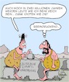Cartoon: Die Wahrsagerin (small) by Karsten Schley tagged zukunft,steinzeit,geschichte,business,scharlatane,naivität,dummheit,gesellschaft