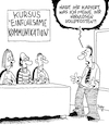 Cartoon: Empathie (small) by Karsten Schley tagged empathie,sensibilität,kommunikation,beziehungen,sprache,empfindlichkeit,medien,internet,gesellschaft