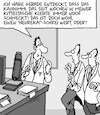 Cartoon: Entdeckung (small) by Karsten Schley tagged wissenschaft,wissenschaftler,entdeckungen,forschung,labore,budgets,bildung,ausbildung,experten,medien,politik,gesellschaft