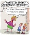 Er braucht eine Maske!!