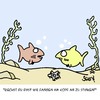Cartoon: Es STINKT! (small) by Karsten Schley tagged tiere,natur,wasser,seen,ozeane,fische,biologie,umwelt