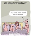 Cartoon: Filmrätsel (small) by Karsten Schley tagged filme,medien,rätsel,kino,liebe,männer,frauen,gesellschaft