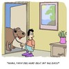 Cartoon: Gassi gehen (small) by Karsten Schley tagged kinder,tiere,haustiere,hunde,eltern,familie,kindheit