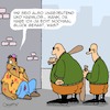 Cartoon: Glück gehabt! (small) by Karsten Schley tagged gesetze,parteien,npd,bundesverfassungsgericht,verfassungsfeindlich,nazis,demokratie,deutschland,gesellschaft,gewalt,terrorismus,sicherheit